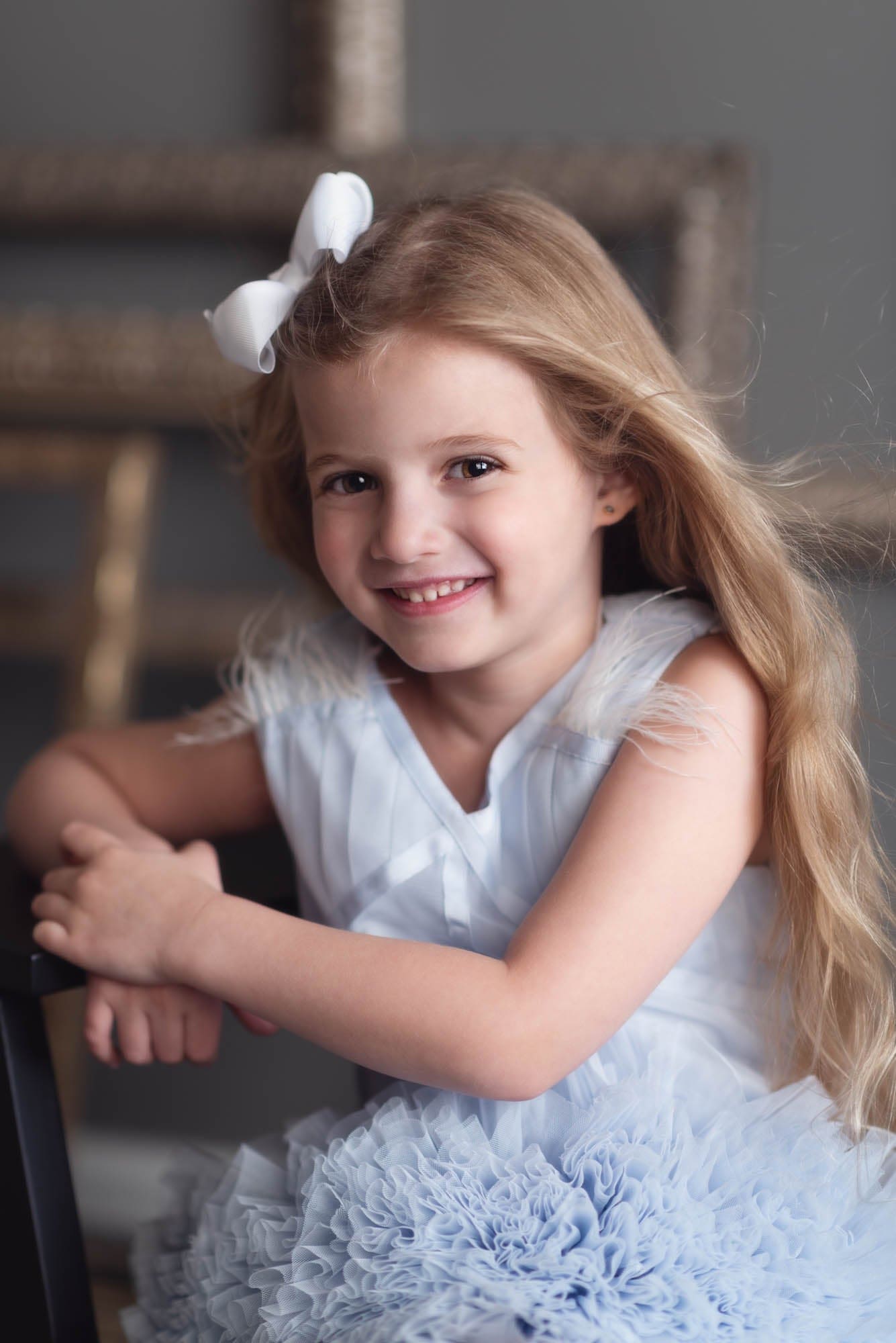 Baby Girls | Skylar Tulle Tutu Dress | Blue