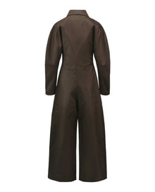 Bottega Veneta | Double-Cotton Zip-Up Jumpsuit