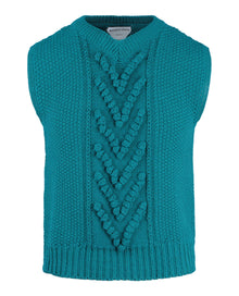 Bottega Veneta | Aran Knitted Vest