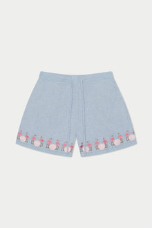 Beach House Boucle Short | Blue