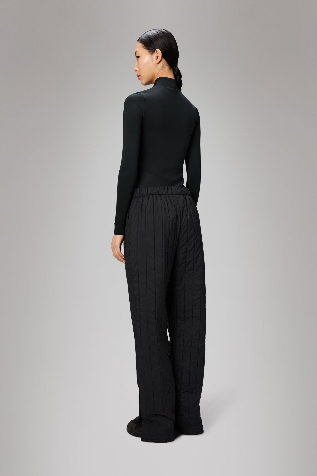 RAINS Banja Liner Pants Regular Black Pants