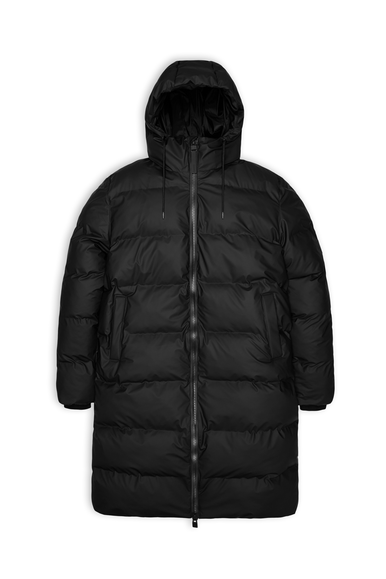 Rains Alta Longer Puffer Jacket Black Jacket