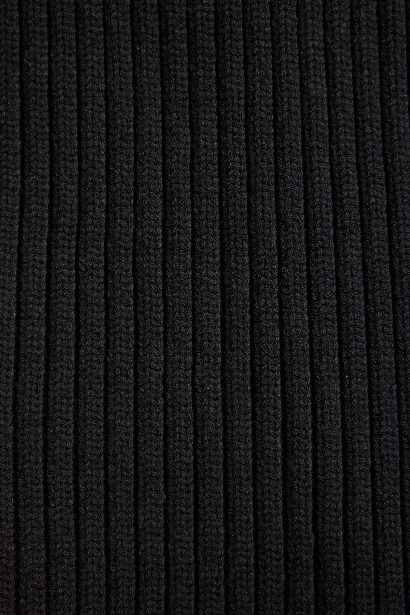 RAINS Sapa Half Zip Knit Black Long Sleeve