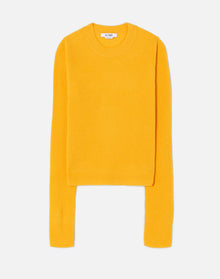 Waffle Slim Pullover | Clementine