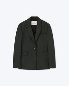 Zeva Ecovero Tailored Blazer | Pine Green