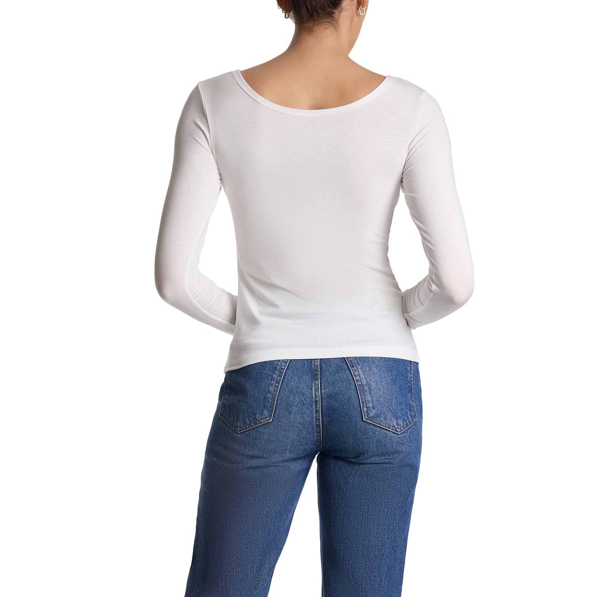 ECO RX Long Sleeve Top | I | White