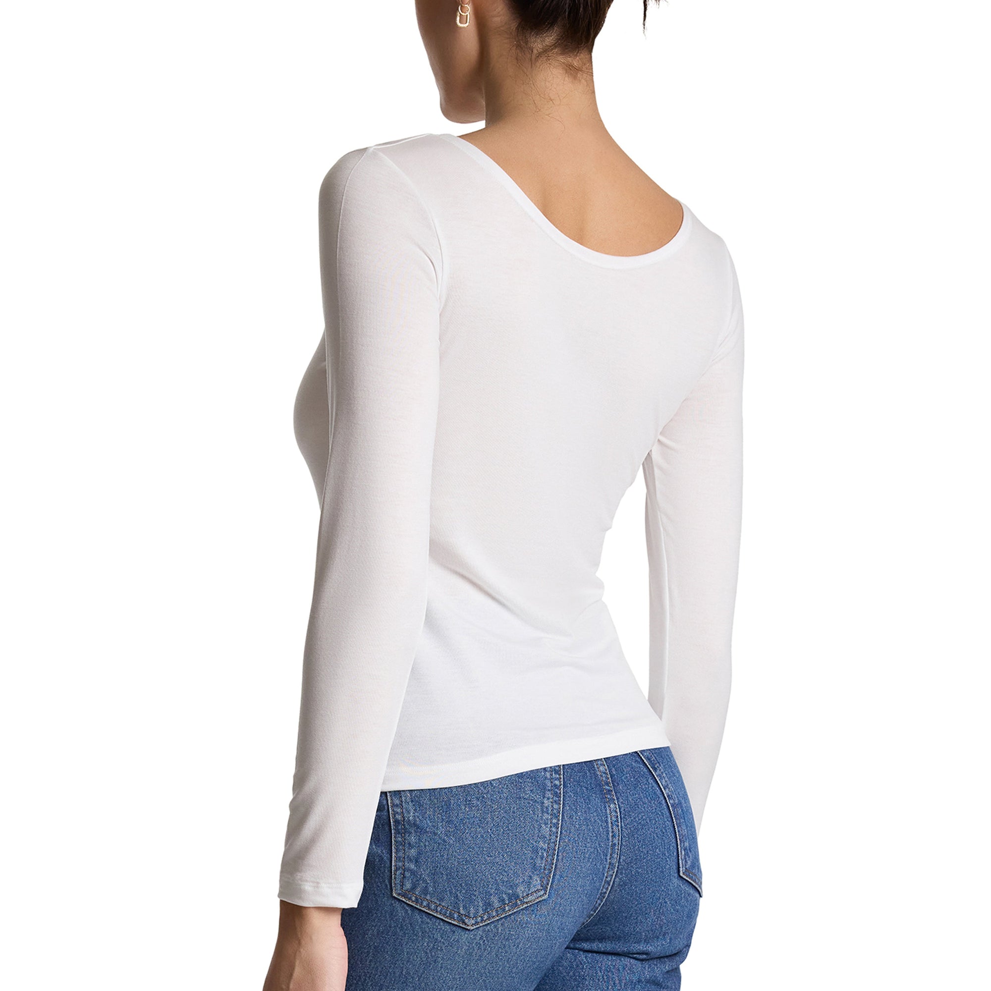 ECO RX Long Sleeve Top | I | White