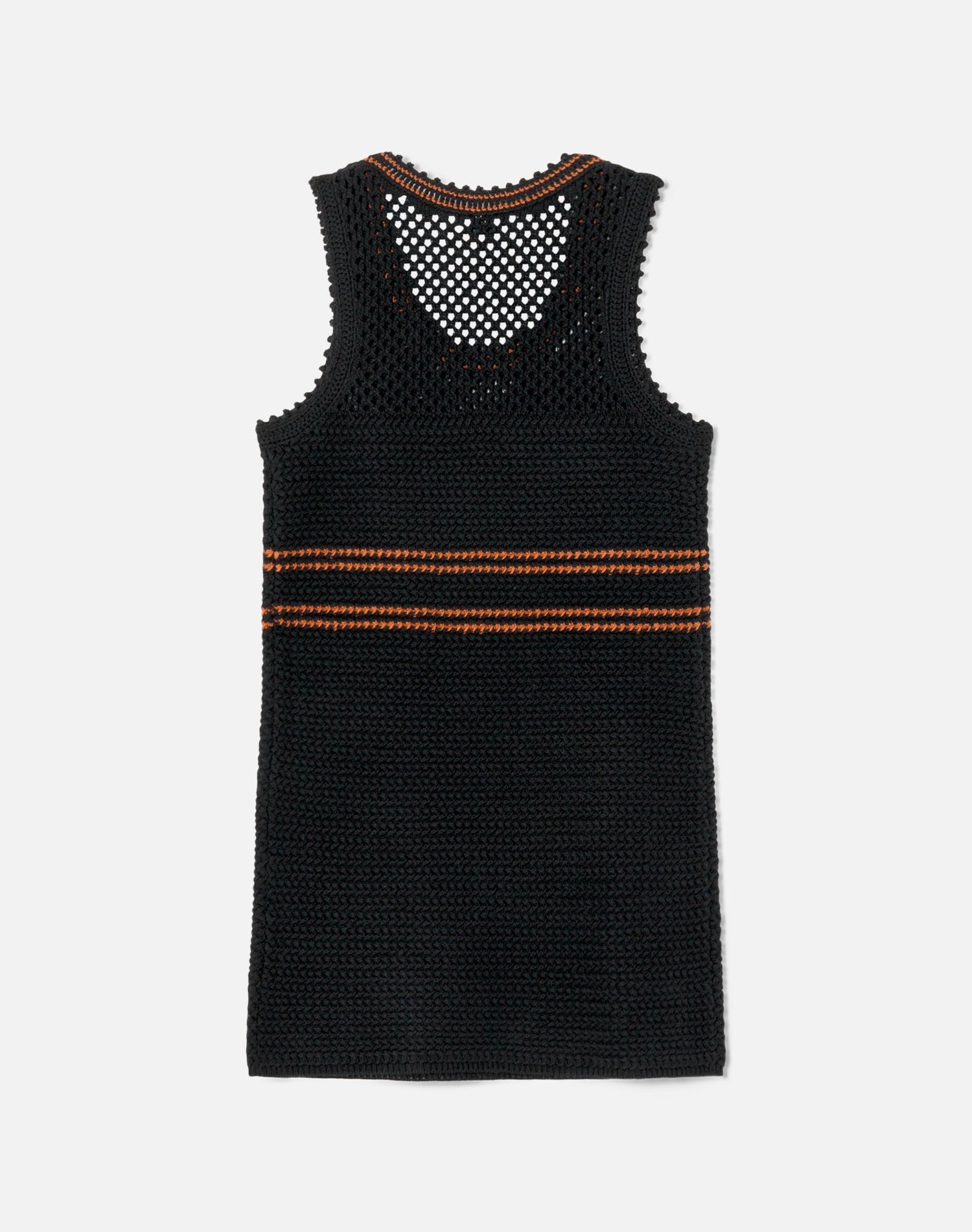 Crochet Mesh Dress | Black Combo