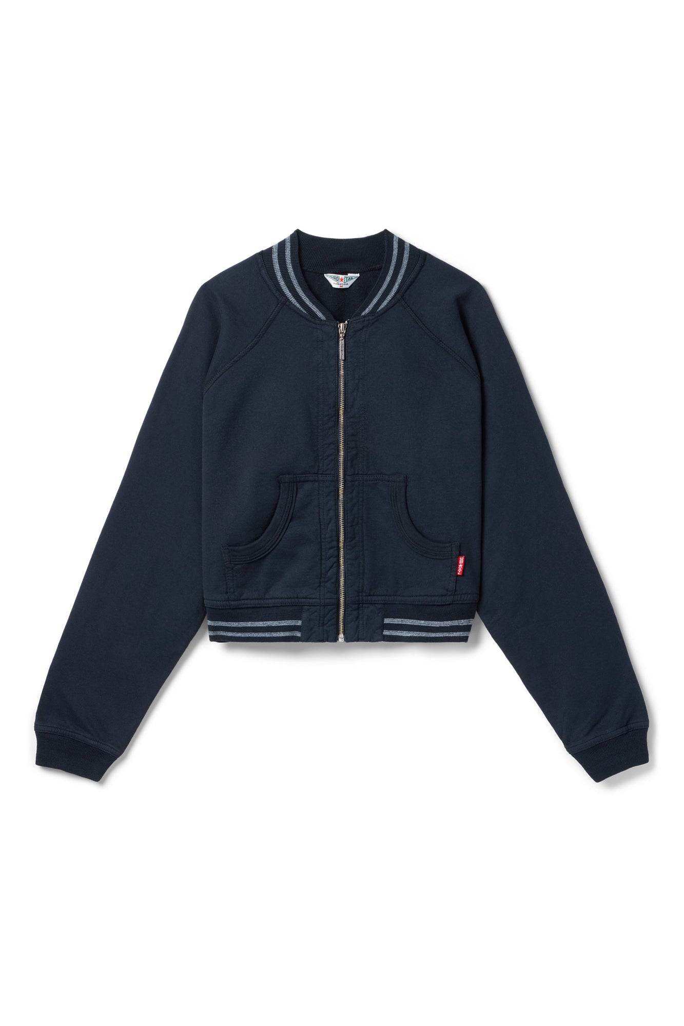 Women | Vintage Baseball Fleece Jacket | Past Midnight