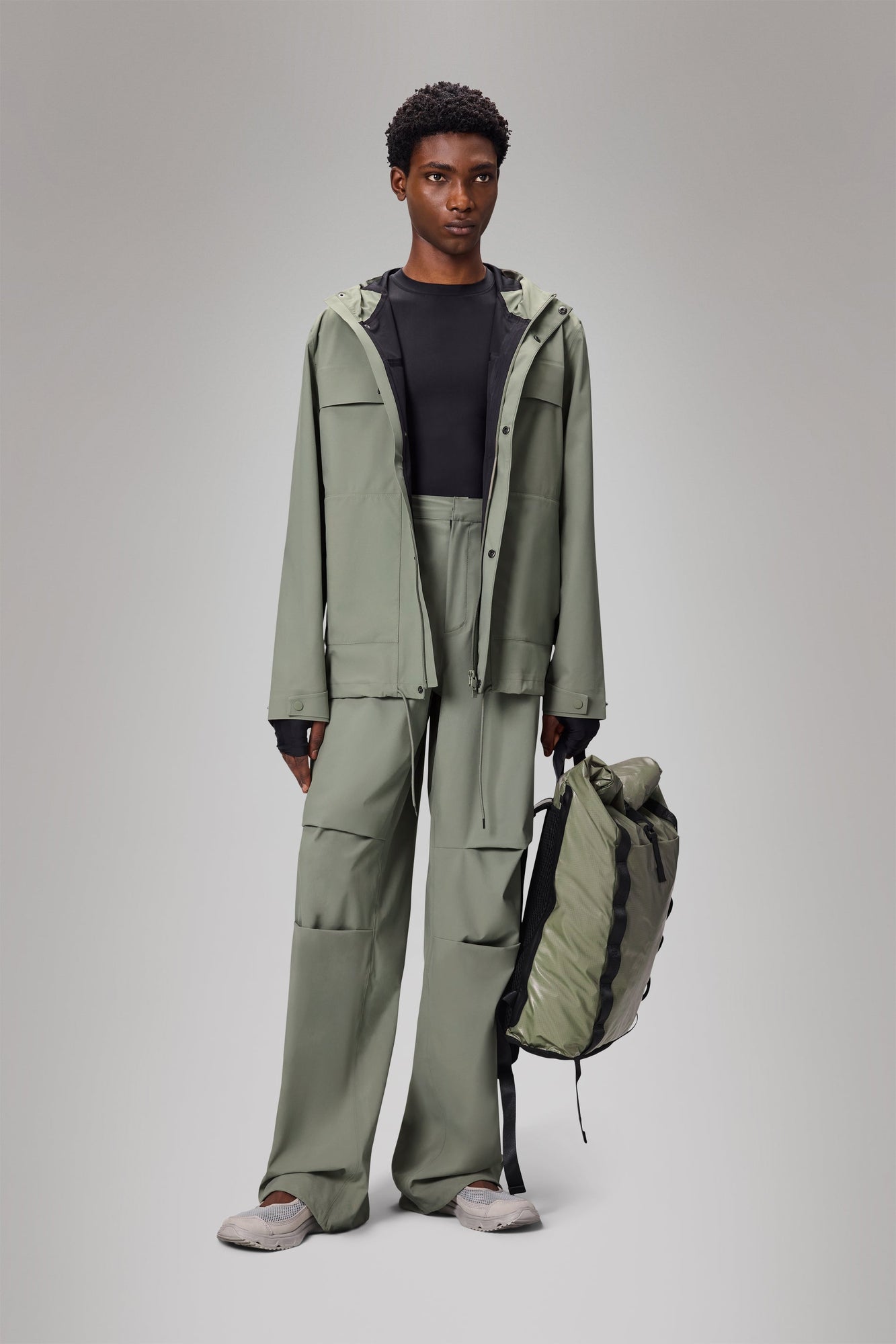 Unisex | Suva Hardshell Cargo Jacket | Drift