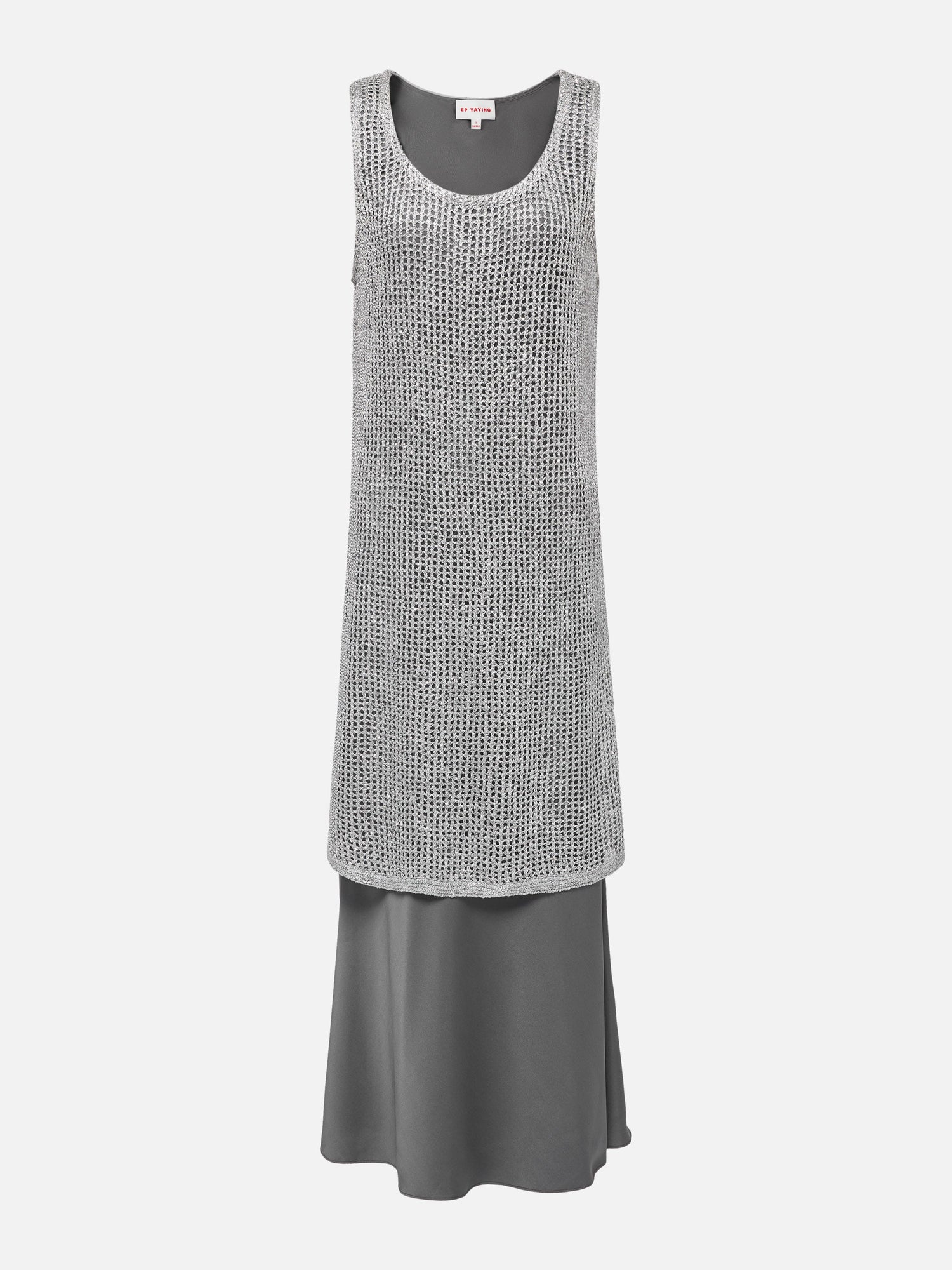 Silk Dress | Grey