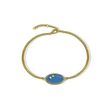 The Ophelia Enamel Bracelet | Cobalt