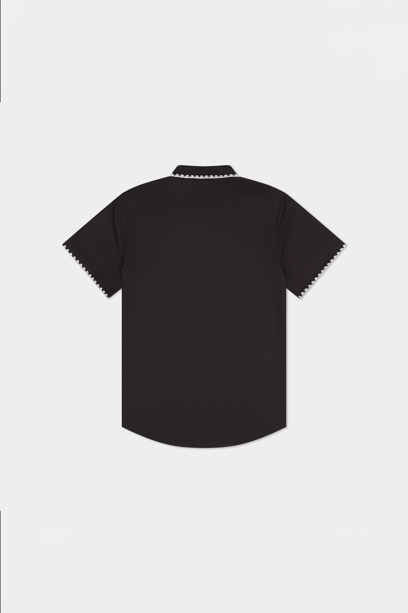 Black Stitch Weekend Shirt | Black