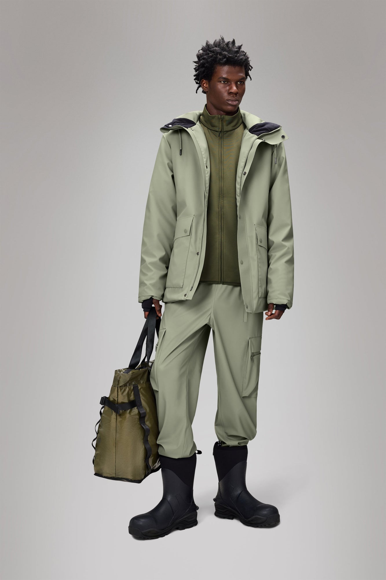 RAINS Cargo Rain Pants Regular Drift Pants