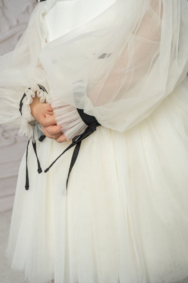Baby Girls | Coco-Ivory Tulle Dress | Ivory