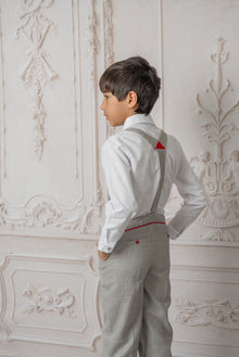 Baby Boys | George Print Top and Pants Set | Tartan