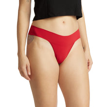 Breathesft Natural Rise Thong | Cherryade Red