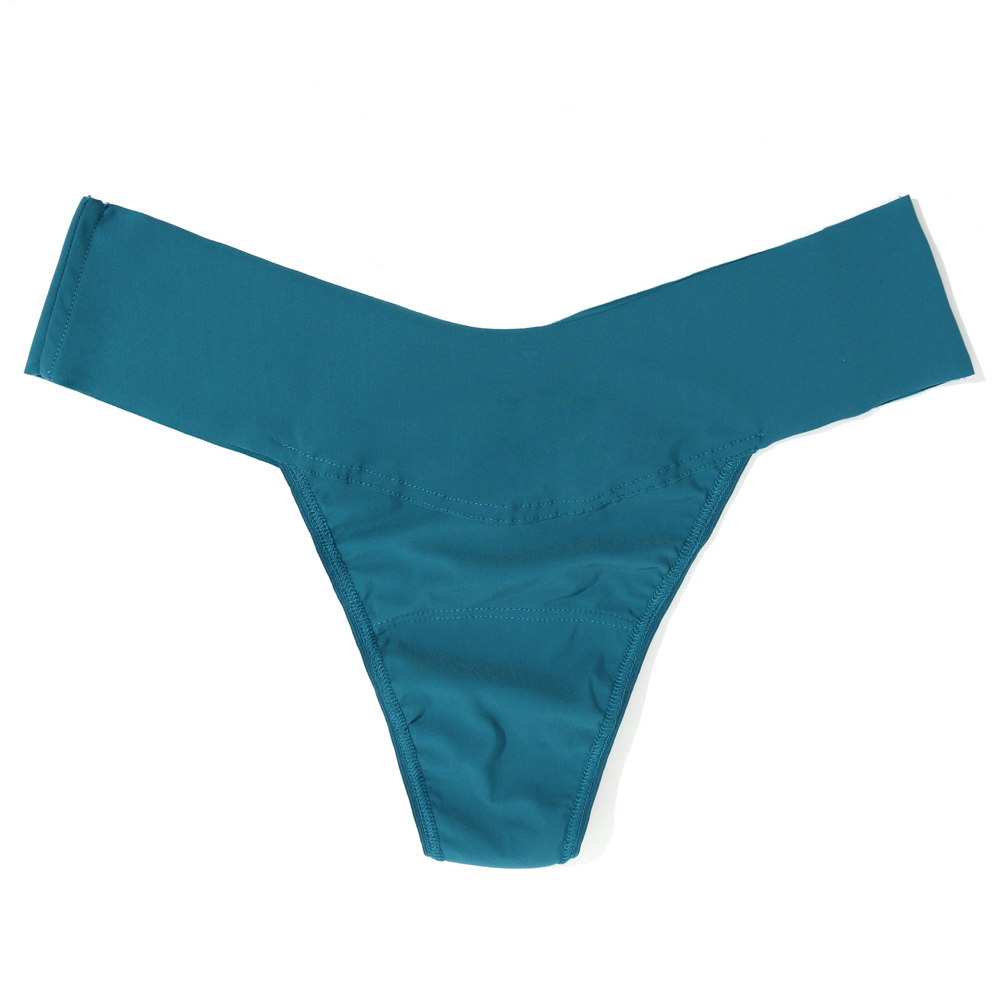 Breathesft Natural Rise Thong | Earth Dance (Green)