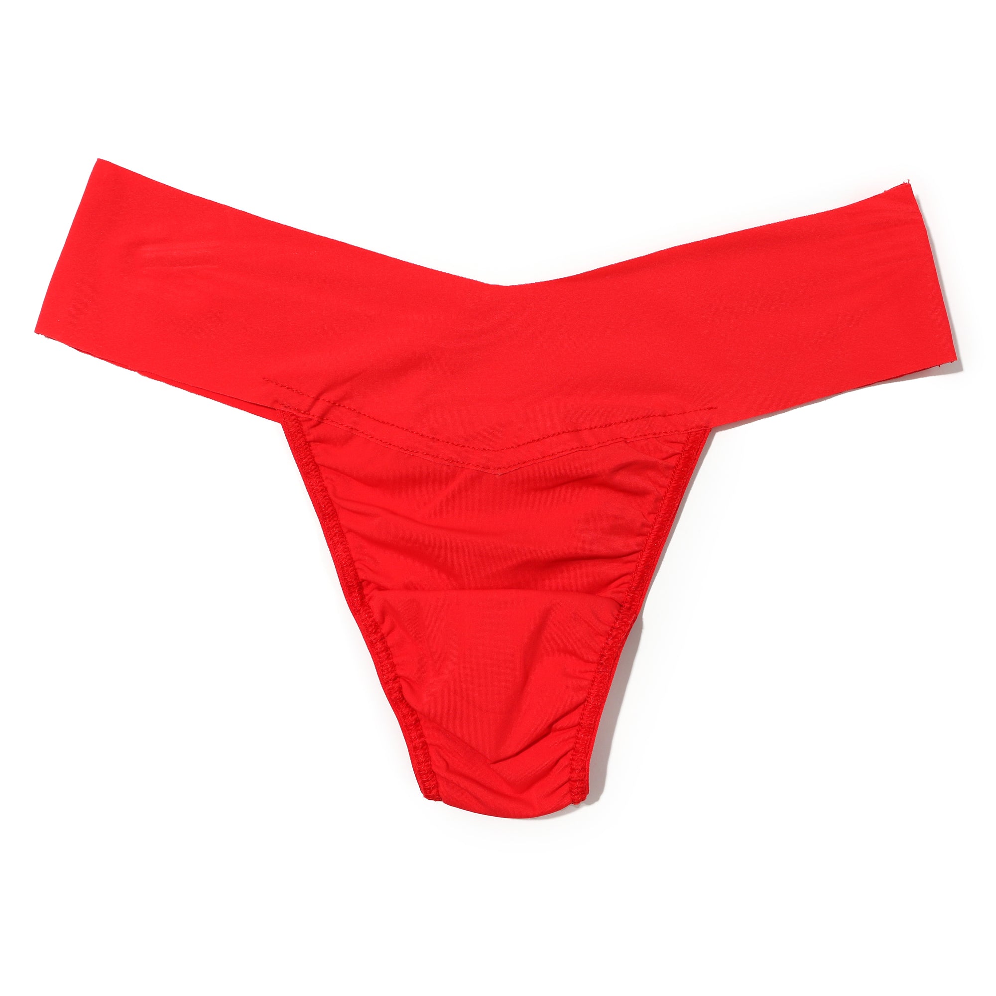 Breathesft Natural Rise Thong | Sleigh Queen (Red)