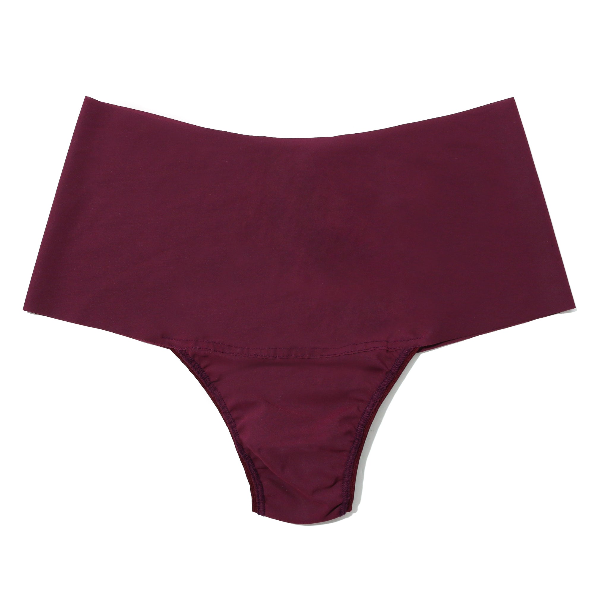 BreatheSoft Hi-Rise Thong | Dried Cherry