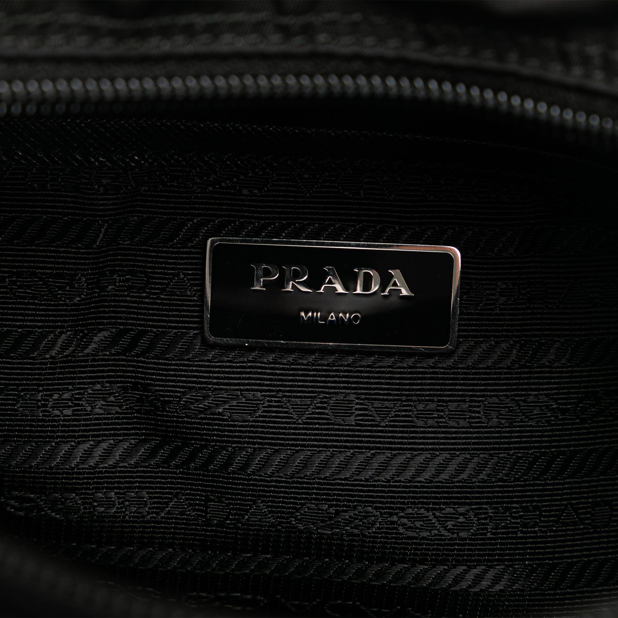 Prada | Pre-Owned Tessuto Elektra Crossbody | Black