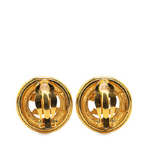 Chanel | Pre-Owned Gold Plated CC Clip On Earrings | Gold