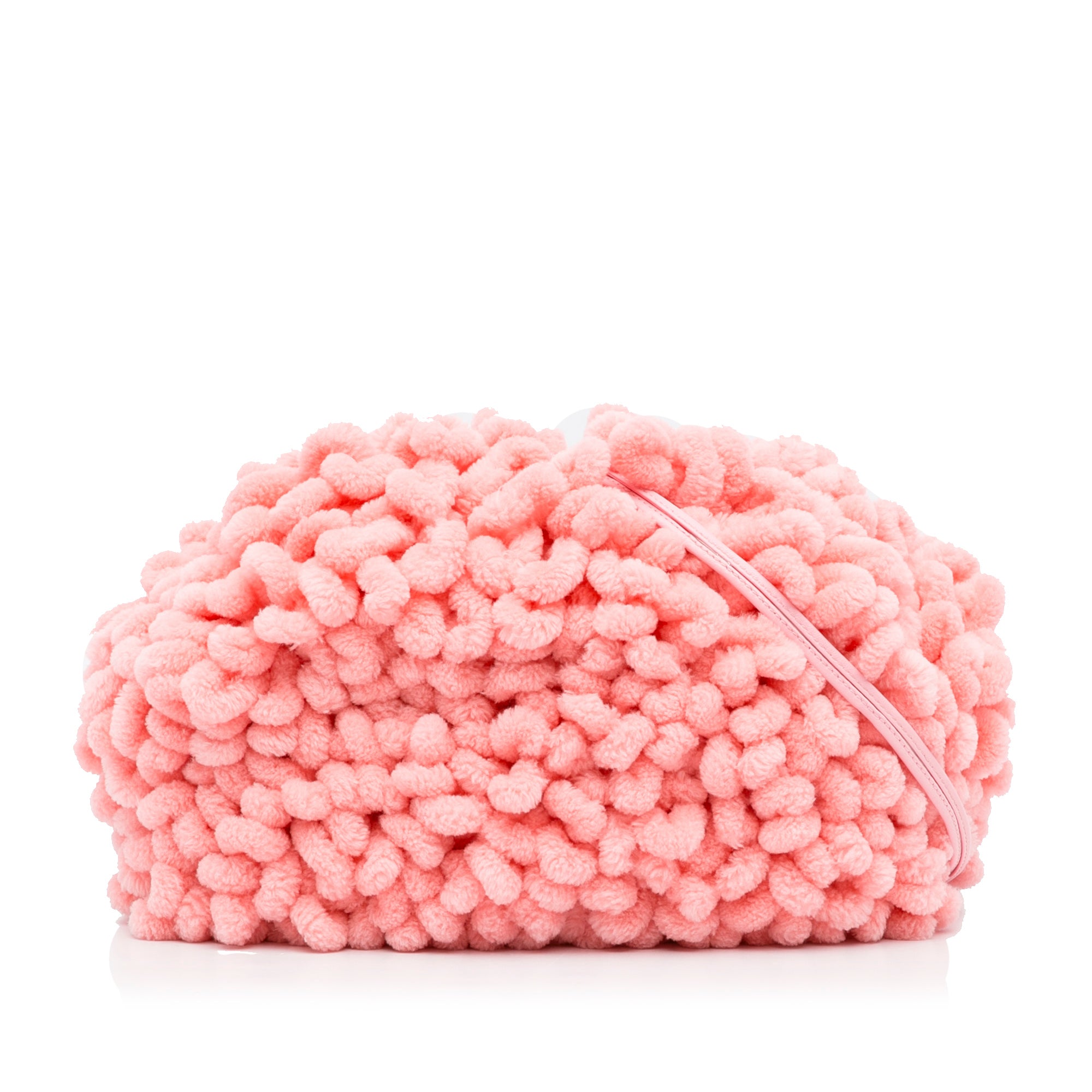 Bottega Veneta Pre-Owned Mini Chenille Pouch | Women | Pink (V1)