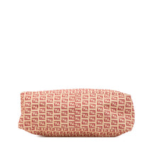 Fendi | Pre-Owned Zucchino Canvas Tote | Brown/Beige/Red