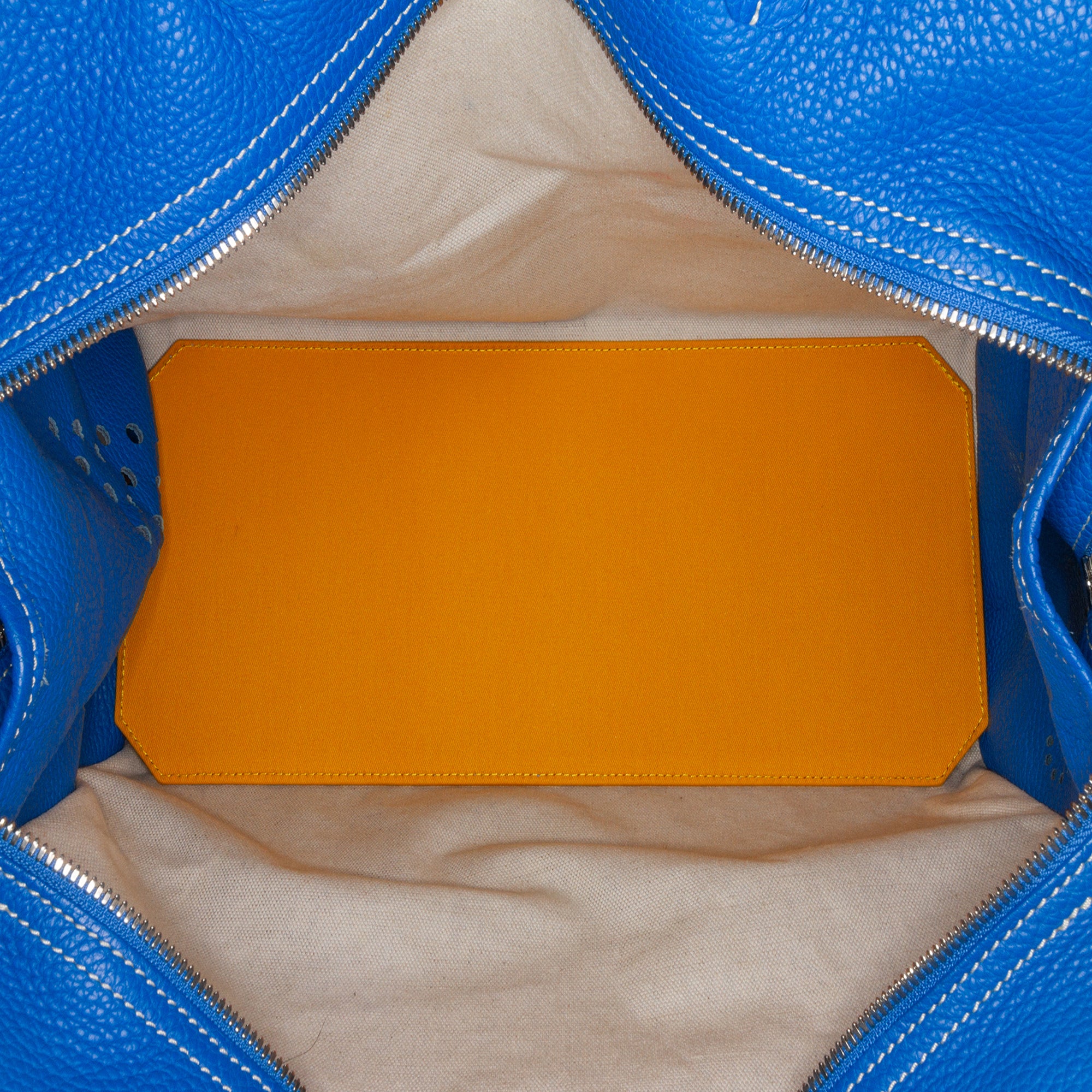 Goyard | Pre-Owned Goyardine Sac Hardy Pet Carrier PM | Blue