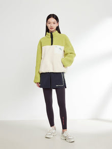 Velour Casual Jacket | Green