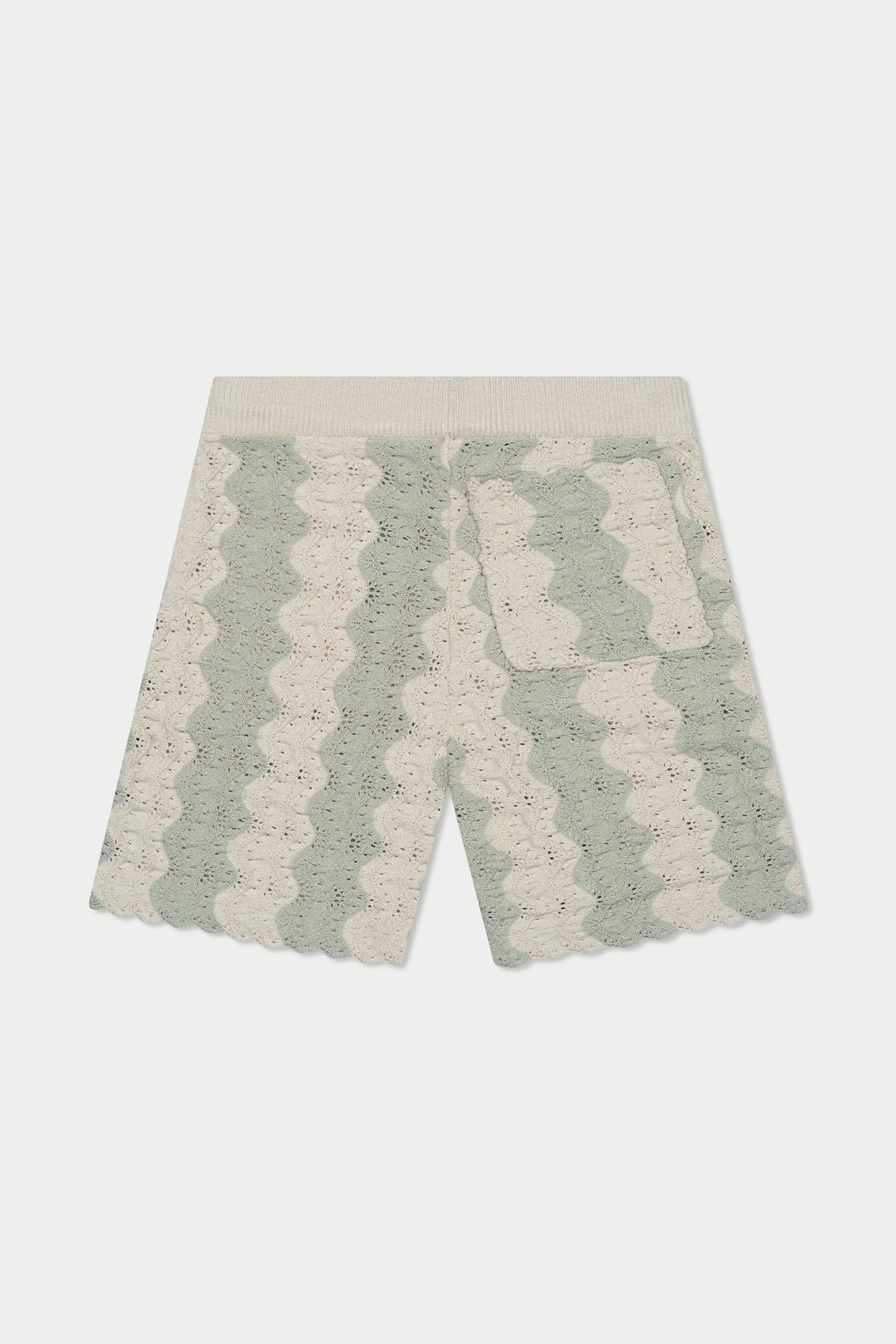Wavy Knit Short | Beige