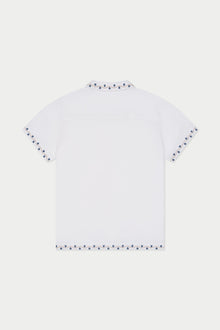Beach House Linen Shirt | White