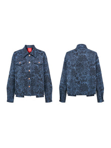 Short Denim Jacket | Blue