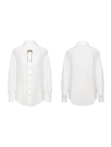 Silky Blouse | White