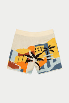 Havana Sunset Knit Short | Beige