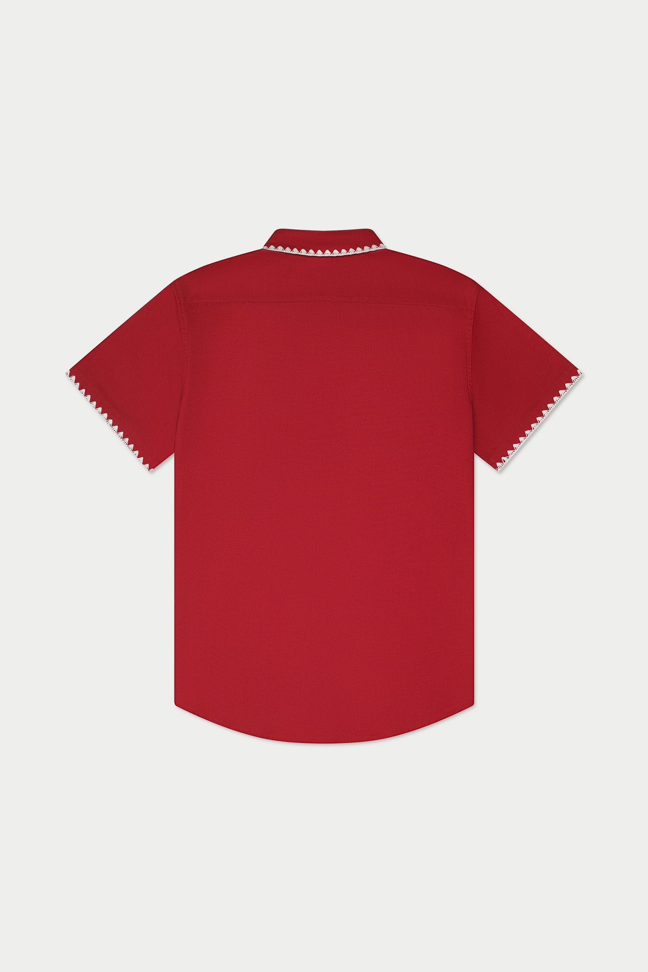 Red Stitch Weekend Shirt | Red