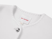 Pure Wool Short Coat | White