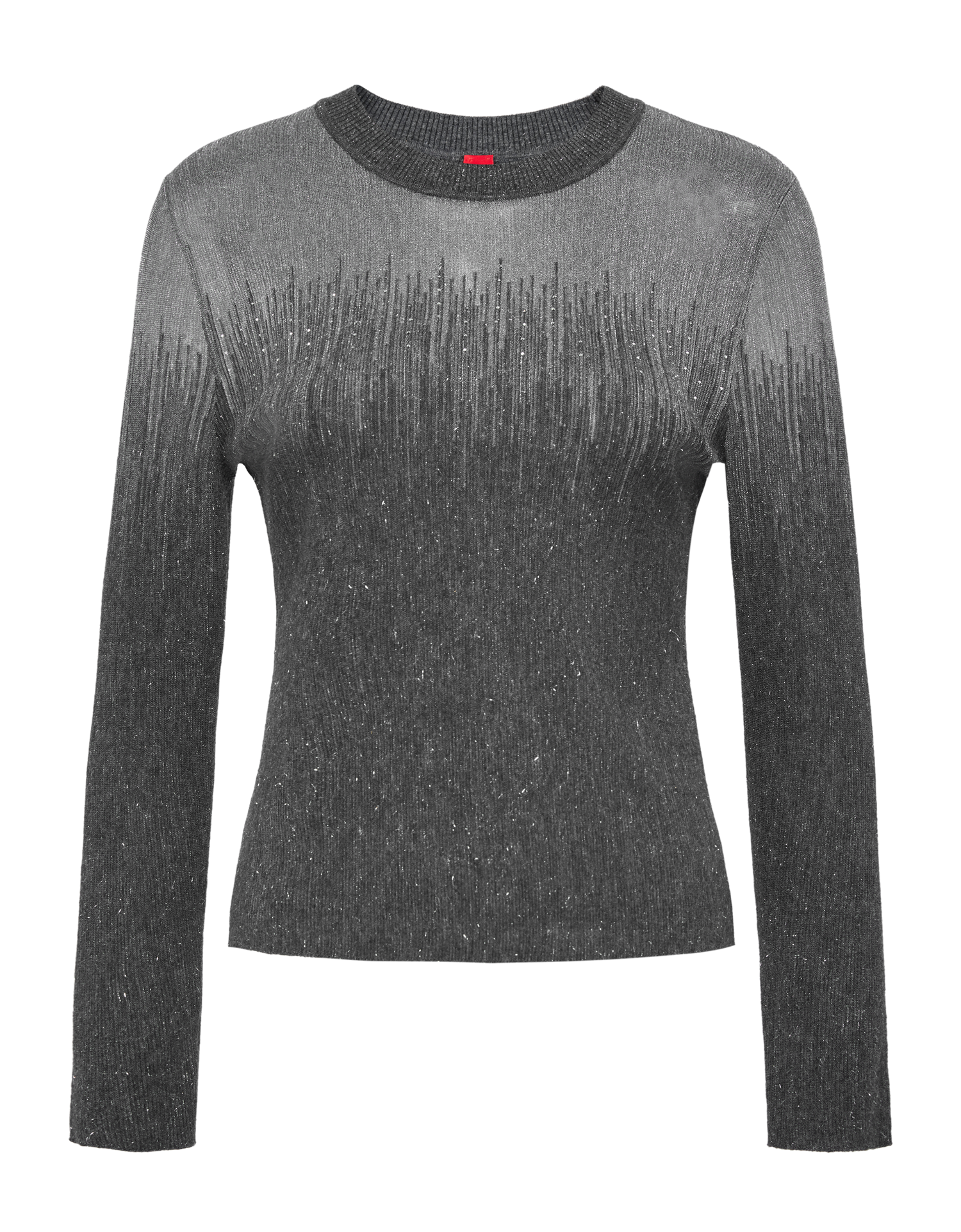 Classic Round Neck Knitted Undershirt | Grey