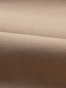 Wool Wide-Leg Office Pants | Khaki