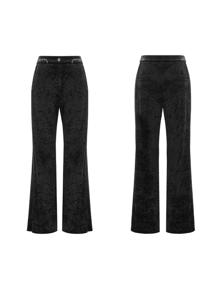 Wide-Leg Pants | Black