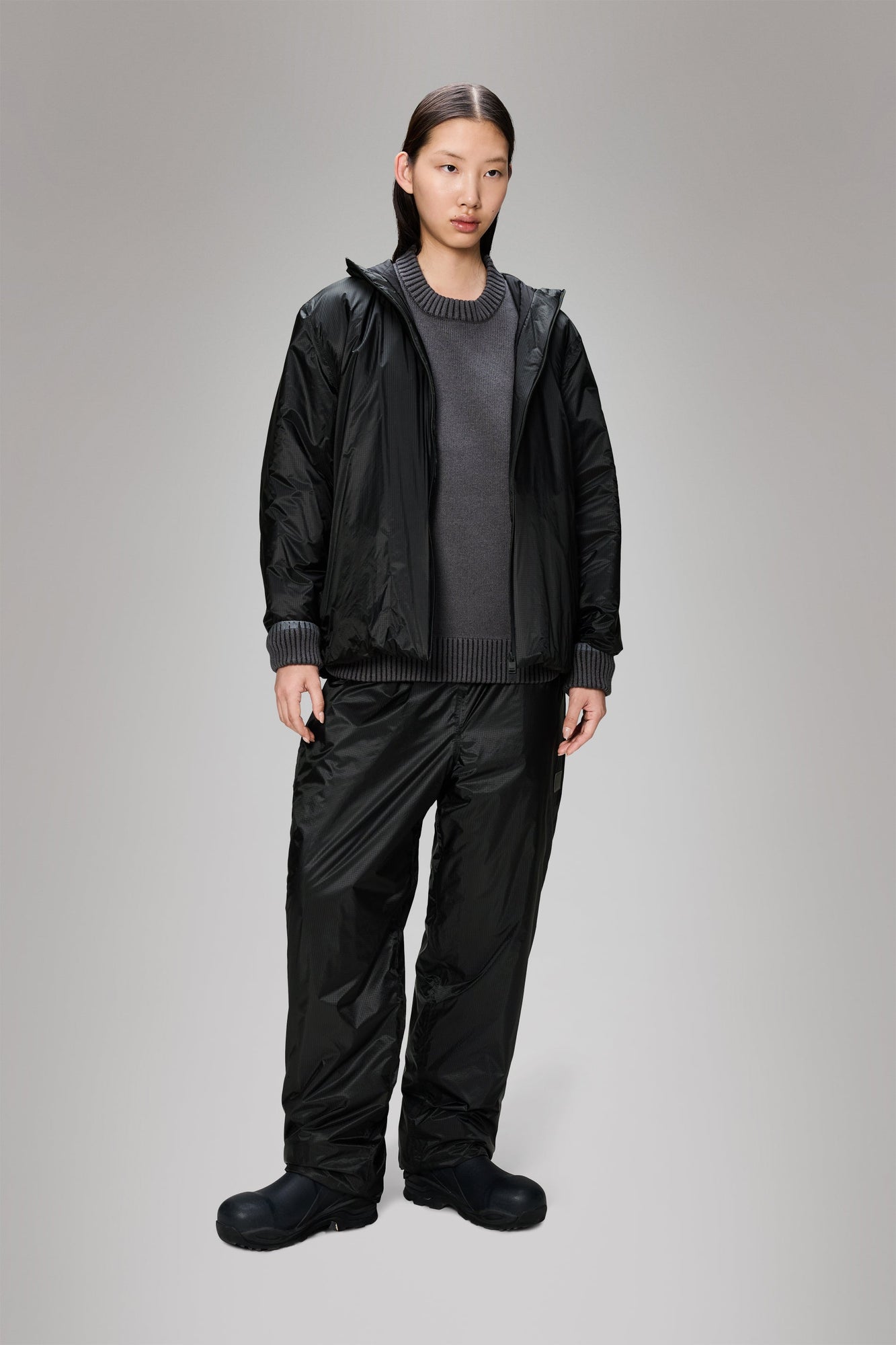 RAINS Kauto Insulated Jacket Black Jacket