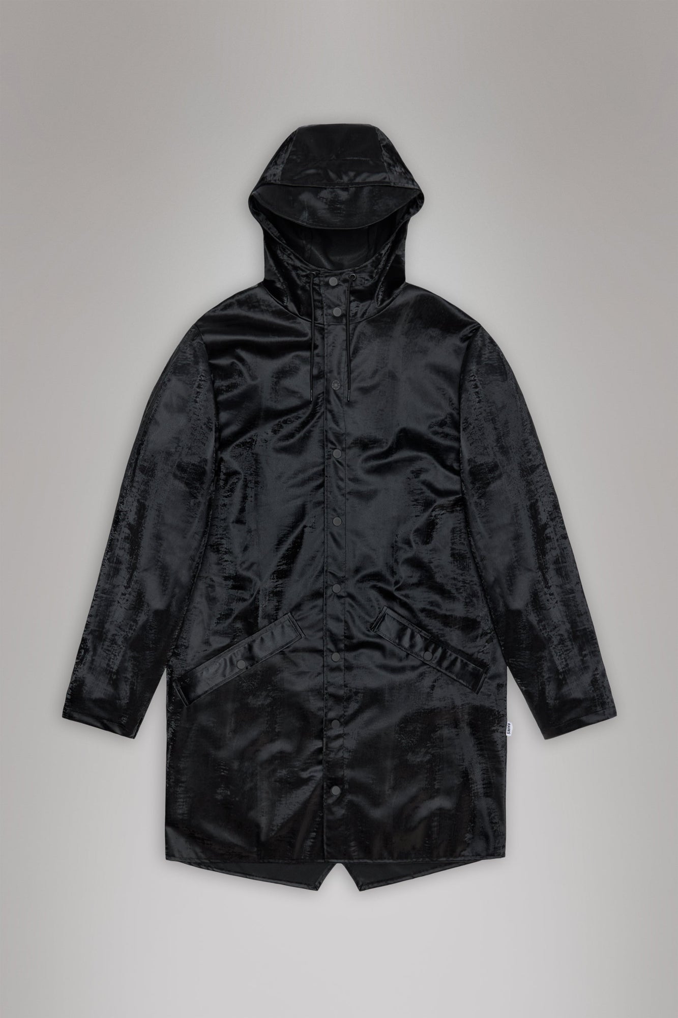 RAINS Long Jacket Coal Jacket