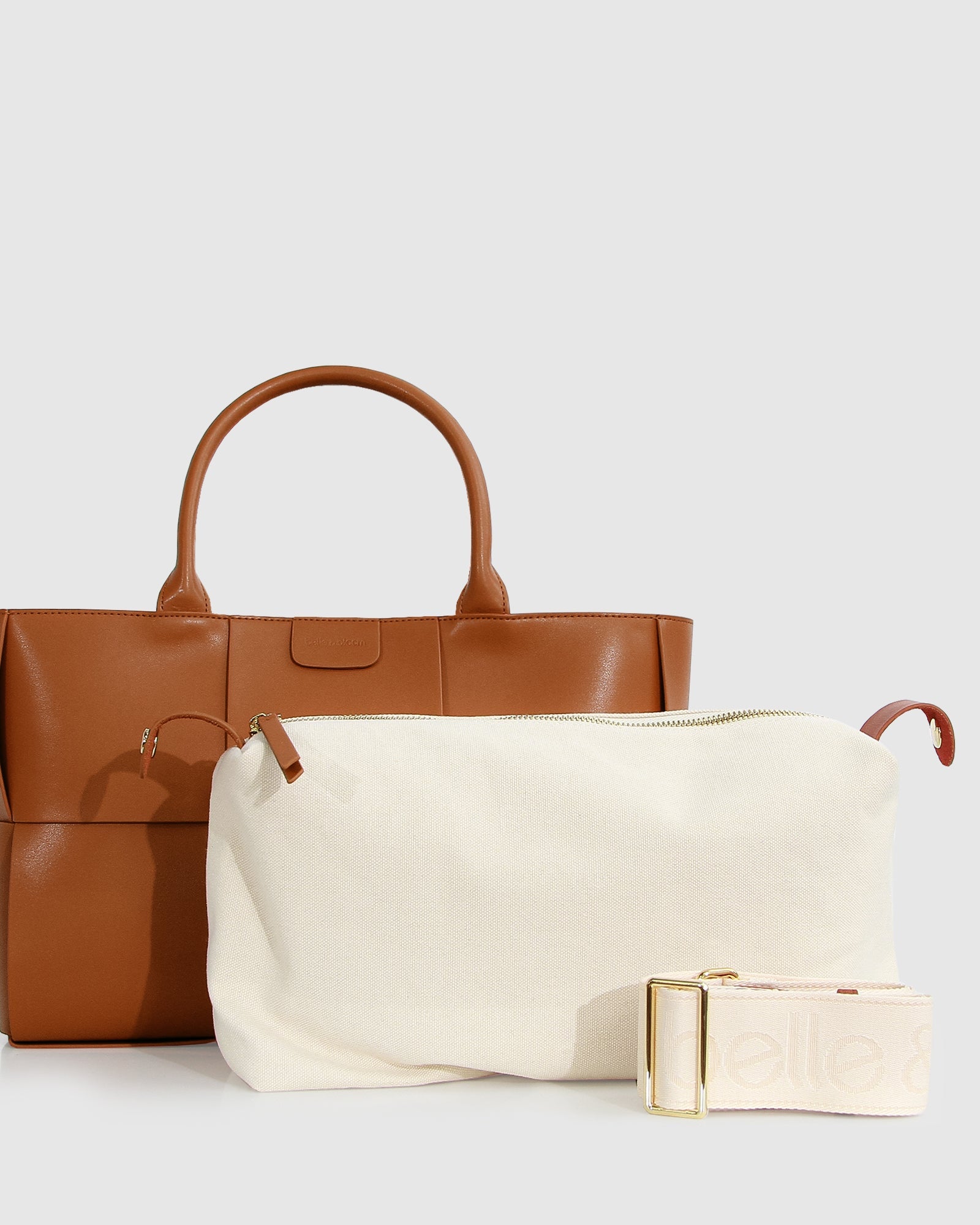 Women | Long Way Home Woven Tote | Camel