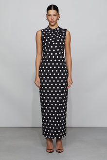 Etochs | Celeste Gown | Large Dot Black