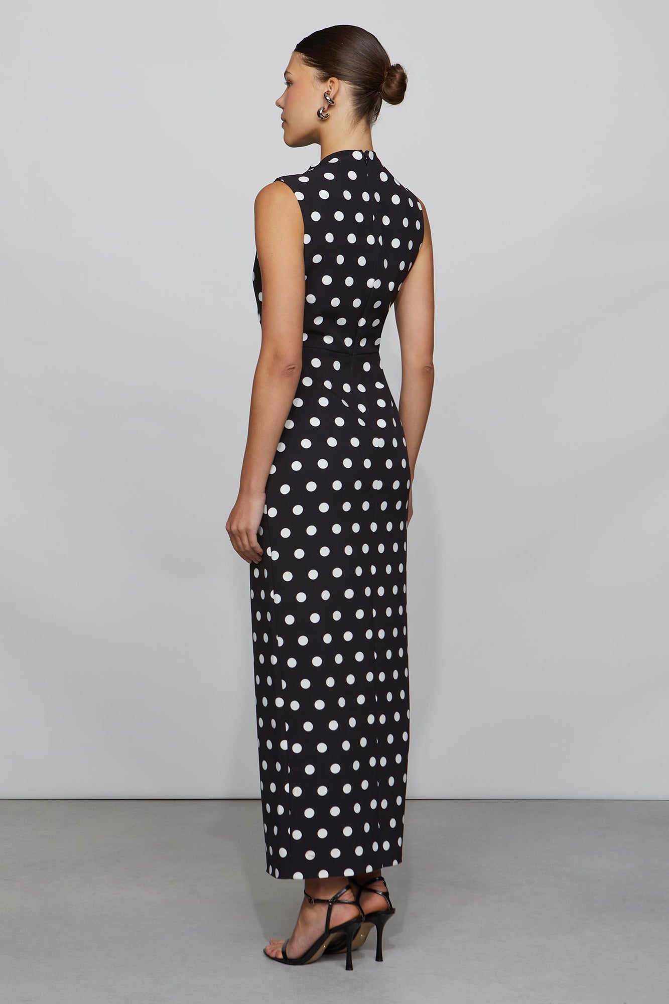 Etochs | Celeste Gown | Large Dot Black
