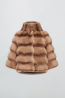 Etochs | Fur-Free Chinchilla Bolero | Camel Chinch