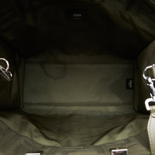 Fendi | Pre-Owned Medium Zucca Sunshine Shopper Canvas Tote | Green/Dark Green