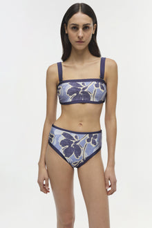 Womens | Luthea Bikini Top | Blue Hydrangea Floral