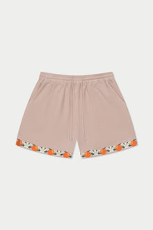 Orange Terry Short | Tan