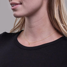 Womens | 0.06 CT Round Cut Lab Grown Accent Diamond | Fashion Pendant Necklace | 14K Yellow Gold Silver | G-SI